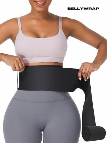 BellyWrap Bel İnceltici 3 Metre Lastik Waist Trainer Korse