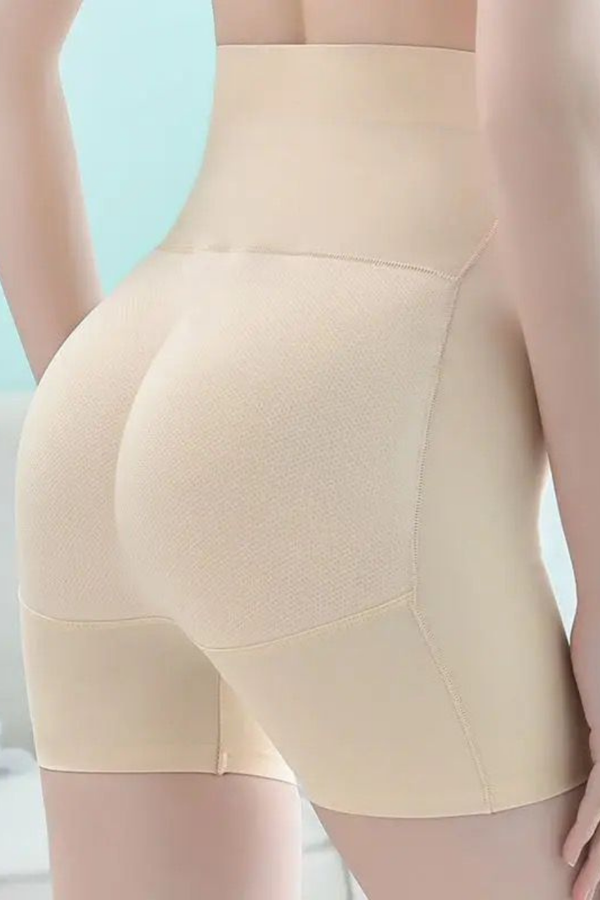 Dolgunlaştırıcı Şortlu Popo Korse Ten Renk