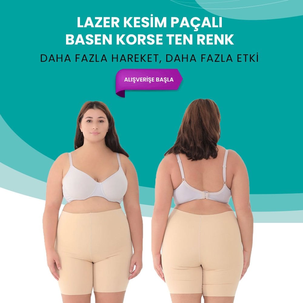 lazer kesim paçalı basen korse